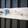 Image client Lettres en bois non traité 80x5 mm - B