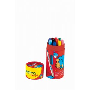 Feutres Giotto be-bé - paquet de 10 en tube Feutres Giotto be-bé - paquet de 10 en tube