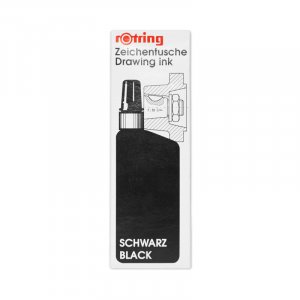 Encre Rotring - Encre noire - Flacon 23ml Encre Rotring - Encre noire - Flacon 23ml