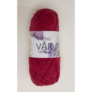 Fil Viking Printemps 50g - Rouge (450) Fil Viking Printemps 50g - Rouge (450)