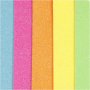 Caoutchouc dcoratif - couleurs mlanges - A5 - 5 pcs