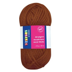 Fil acrylique 50 g marron Fil acrylique 50 g marron