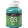 Peinture scolaire Acrylique - Mtallis - vert - mtallis - 500 ml