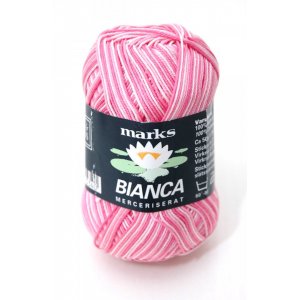 Fil Bianca Ombre - 50g - Rose clair/blanc (1534) Fil Bianca Ombre - 50g - Rose clair/blanc (1534)