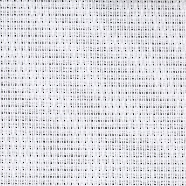 Tissu  broder Ada - blanc - 50x50 cm, 43 carrs par 10 cm
