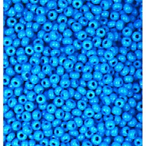 Rocailles opaques - bleu clair Rocailles opaques - bleu clair