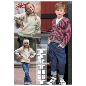 Patron tricot - Vêtement basique avec manches insérées pour enfant Patron tricot - Vêtement basique avec manches insérées pour enfant