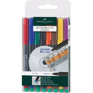 Marqueur permanent Multimarker F - 8 couleurs Marqueur permanent Multimarker F - 8 couleurs