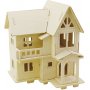 Figurine de chantier 3D - Maison avec balcon