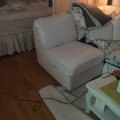 Image client Simili cuir nappa Blanc - 140 cm