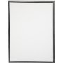 ArtistLine Toile avec cadre - argent antique/blanc - 64x84 cm