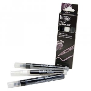 Set de marqueurs de couleur Liquitex Essential - 3 couleurs Set de marqueurs de couleur Liquitex Essential - 3 couleurs