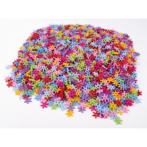 Perles flocons de neige - 6200 pcs Perles flocons de neige - 6200 pcs
