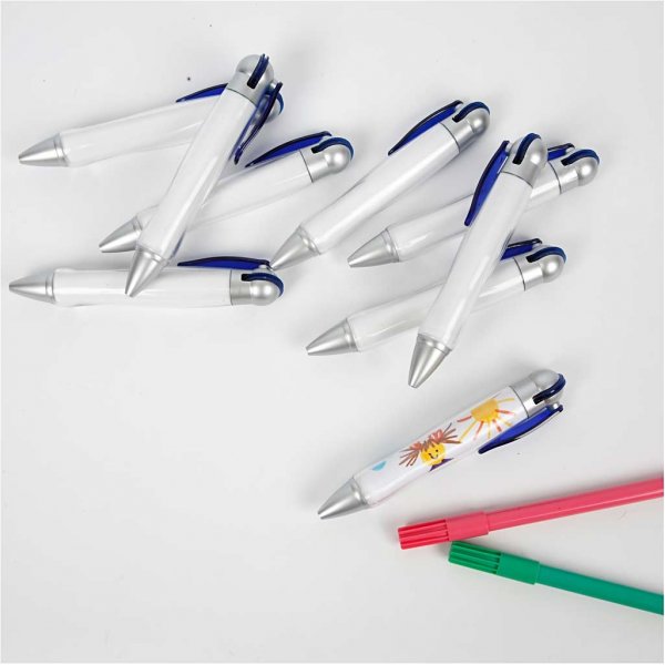 Stylo  bille avec cavit - 10 pcs