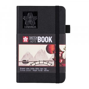 Carnet de croquis Sakura 140g 80 feuilles - Papier blanc Carnet de croquis Sakura 140g 80 feuilles - Papier blanc
