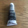 Image client Peinture à l'huile W&N Artisan Soluble à l'eau 37ml - 331 Noir ivoire