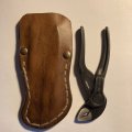 Image client Morceaux de cuir 1 kg - Marron