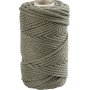 Fil macram - vert mousse - 4 mm - 55 m