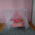 Image client Tissu coton "Pots petits" Rose - 147 cm