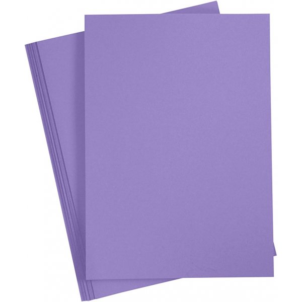 Carton coloré - violet - A4 - 180 g - 20 feuilles Carton coloré - violet - A4 - 180 g - 20 feuilles