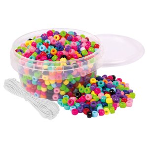 Perles en pot - Petites perles Congo - Ø 6 mm - 850 pcs Perles en pot - Petites perles Congo - Ø 6 mm - 850 pcs
