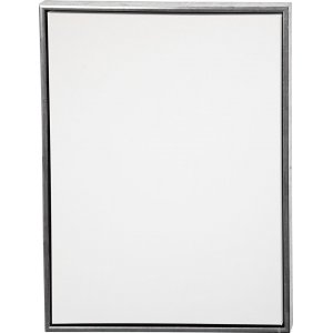 ArtistLine Toile avec cadre - argent antique/blanc - 64x84 cm ArtistLine Toile avec cadre - argent antique/blanc - 64x84 cm
