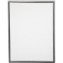 ArtistLine Toile avec cadre - argent antique/blanc - 64x84 cm