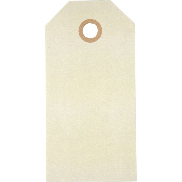 Marqueurs Manille - crme - 5 x 10 cm - 1000 pcs