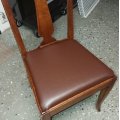 Image client Tissu d'ameublement Vinyle / Cuir Artificiel Marron - 140 cm