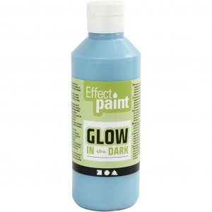 Peinture fluorescente 250 ml - Bleu clair Peinture fluorescente 250 ml - Bleu clair