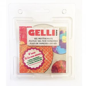 Plaque d'impression - Gelli Arts - Ronde 10cm Plaque d'impression - Gelli Arts - Ronde 10cm