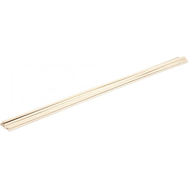 Tiges rondes - L60 cm - 6 mm - 10 pcs
