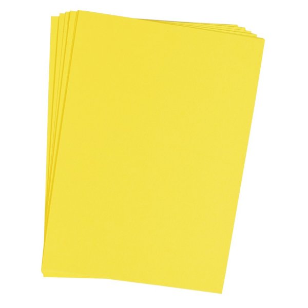 Papier 180g 25pcs - Jaune citron