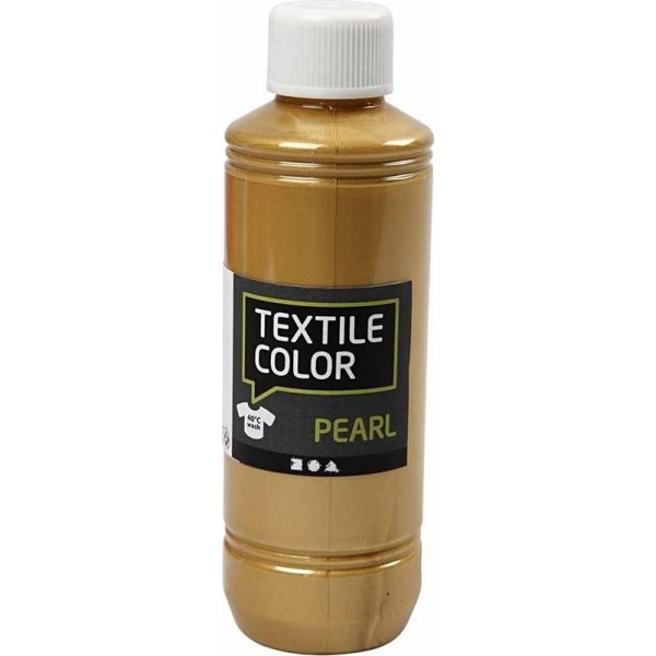 Colorant textile - or - nacre - 250 ml