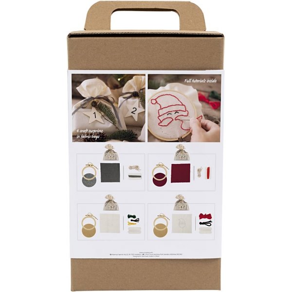 Calendrier de l'Avent - Broderie