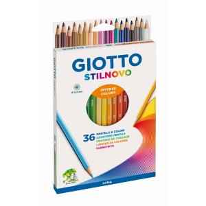 Crayons de couleur Giotto Stilnovo - paquet de 36 Crayons de couleur Giotto Stilnovo - paquet de 36