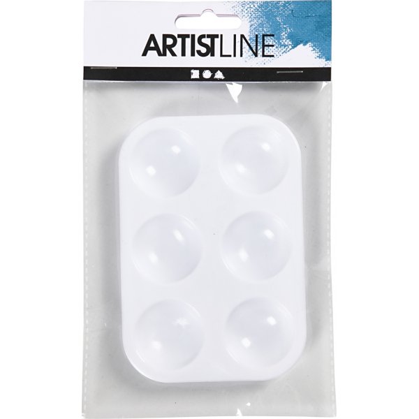 Palette - blanc - 13 x 8,5 cm Palette - blanc - 13 x 8,5 cm