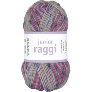 Junior Raggi 50g - Zigzag rose Junior Raggi 50g - Zigzag rose