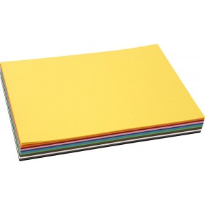 Carton créatif - couleurs mélangées - A4 - 12x10 pcs Carton créatif - couleurs mélangées - A4 - 12x10 pcs