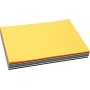 Carton cratif - couleurs mlanges - A4 - 12x10 pcs