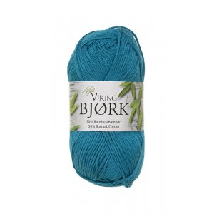 Fil Viking Bouleau 50g - Turquoise foncé (529) Fil Viking Bouleau 50g - Turquoise foncé (529)