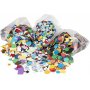 Mosaïque en carton - couleurs mélangées - 8 x 180 g