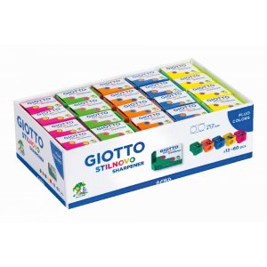 Taille-crayon Giotto Stilnovo - 1pc couleur aléatoire Taille-crayon Giotto Stilnovo - 1pc couleur aléatoire