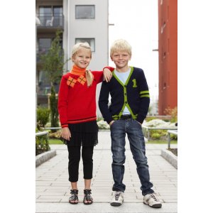 Patron tricot - Patron pull et cardigan tricoté (garçons & filles) Patron tricot - Patron pull et cardigan tricoté (garçons & filles)