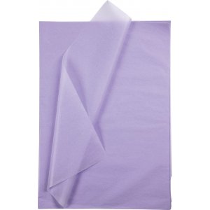 Papier de soie - violet clair - 50 x 70 cm - 14 g -25 feuilles Papier de soie - violet clair - 50 x 70 cm - 14 g -25 feuilles
