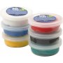 Silk Clay - couleurs standards 6 x 14 g