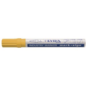 Marqueur permanent Mark&Sign 2-4 mm - Jaune Marqueur permanent Mark&Sign 2-4 mm - Jaune