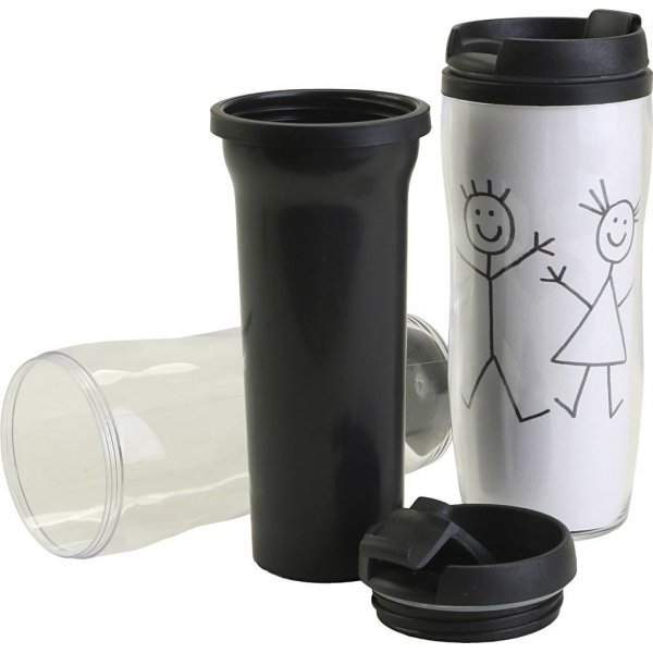 Tasse thermos avec couvercle, 12 pcs