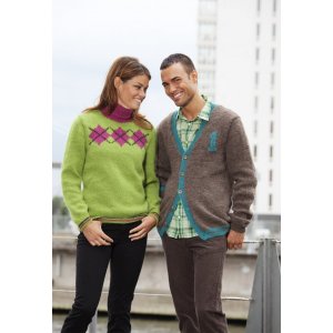 Patron tricot - Patron pull et cardigan tricoté (femme & homme) Patron tricot - Patron pull et cardigan tricoté (femme & homme)