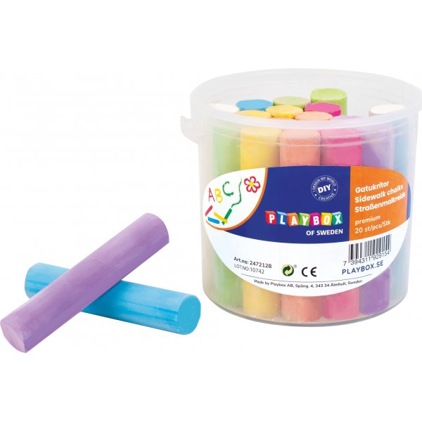 Crayons de rue premium - 20 pcs Crayons de rue premium - 20 pcs